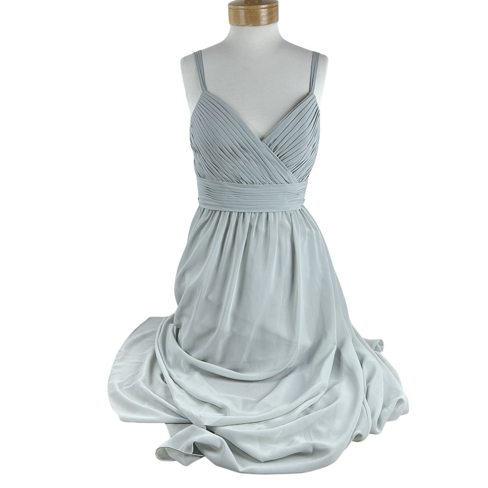Sorella Vita Long Formal‎ Dress Bridesmaid Dress Party Dress Sea Glass Sz 10